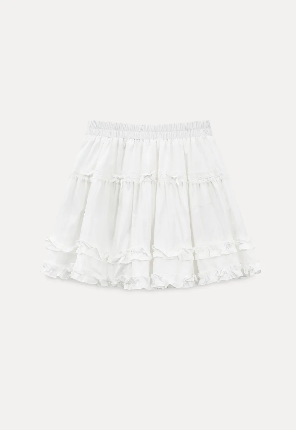 Tiered Ruffled Skirt