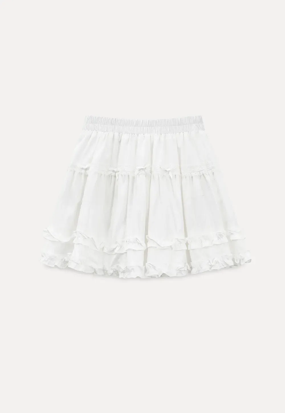 Tiered Ruffled Skirt