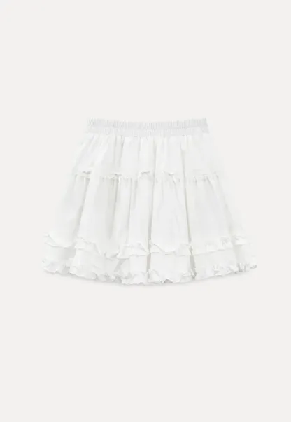 Tiered Ruffled Skirt