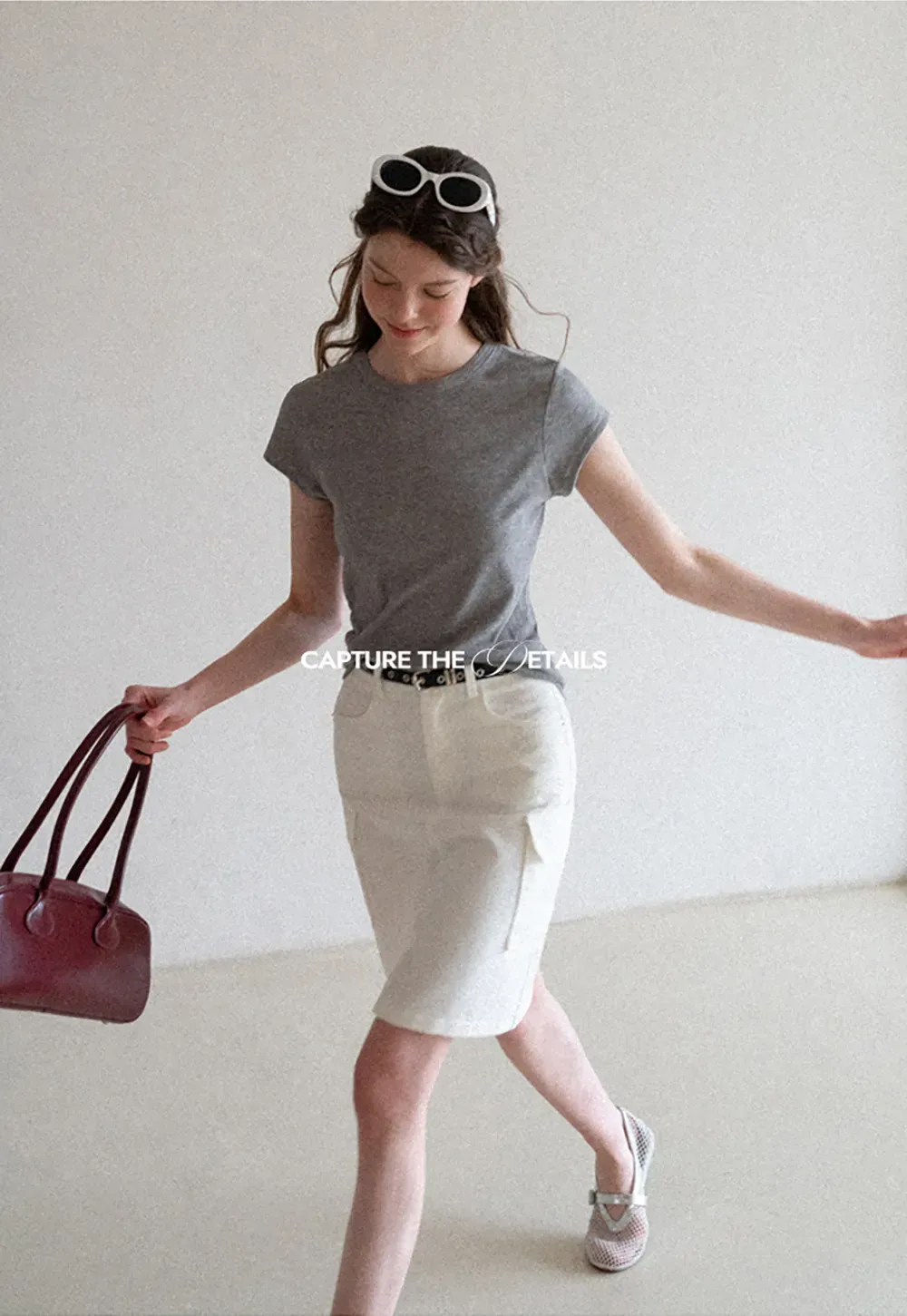 Cargo Pocket A Line Skirt