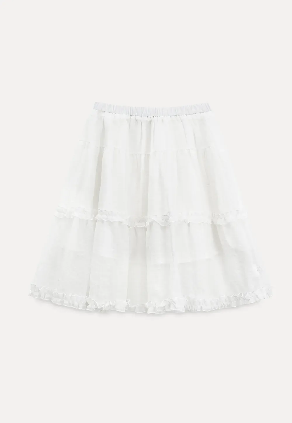 Layered Ruffle Hem Skirt