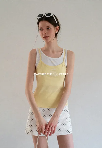 Polka Dot Print High Waist Mini Skirt