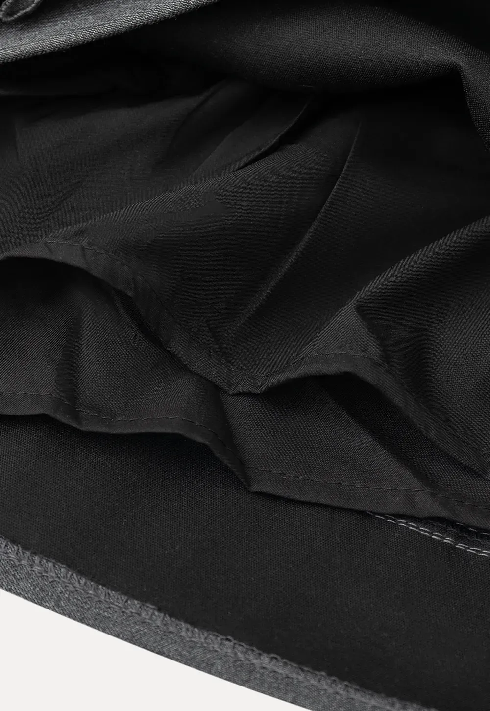 Ruffled Hem Mini Skirt