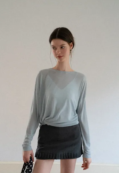 Ruffled Hem Mini Skirt