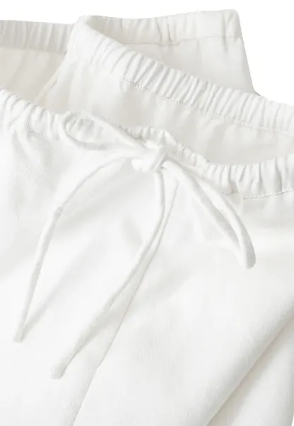 High Waist Elastic Waist A Line Skirt
