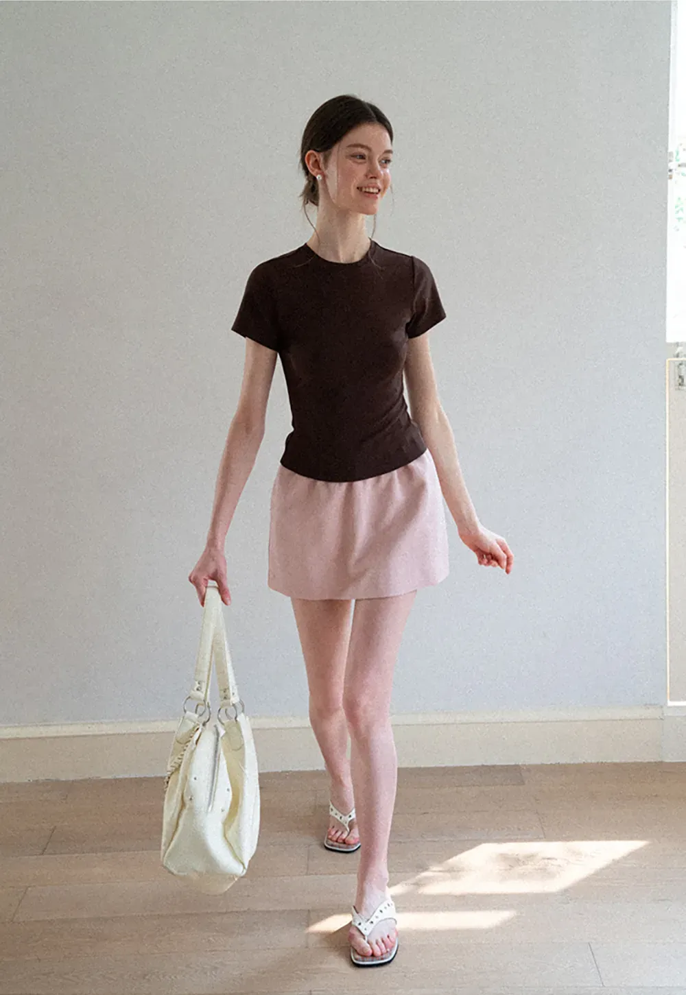 High Waist A Line Skirt