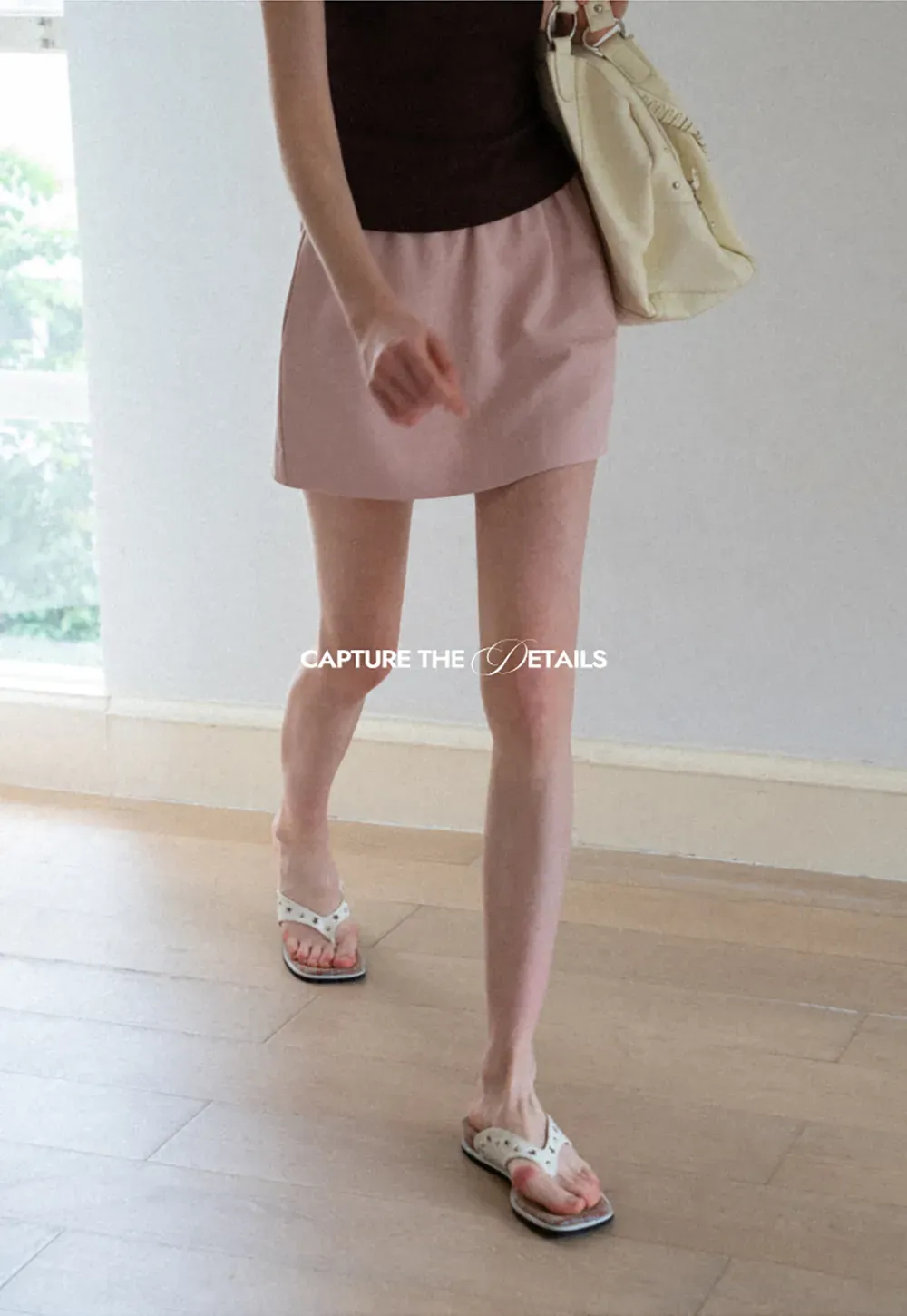 High Waist A Line Skirt