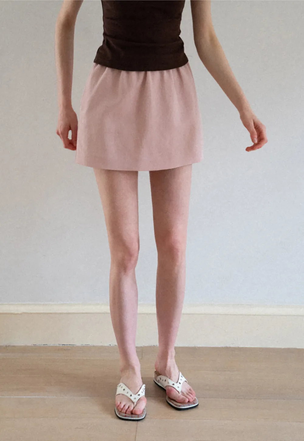 High Waist A Line Skirt