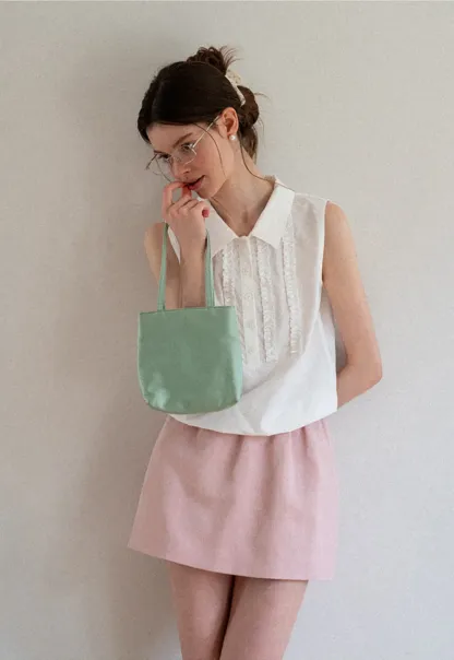 High Waist A Line Skirt