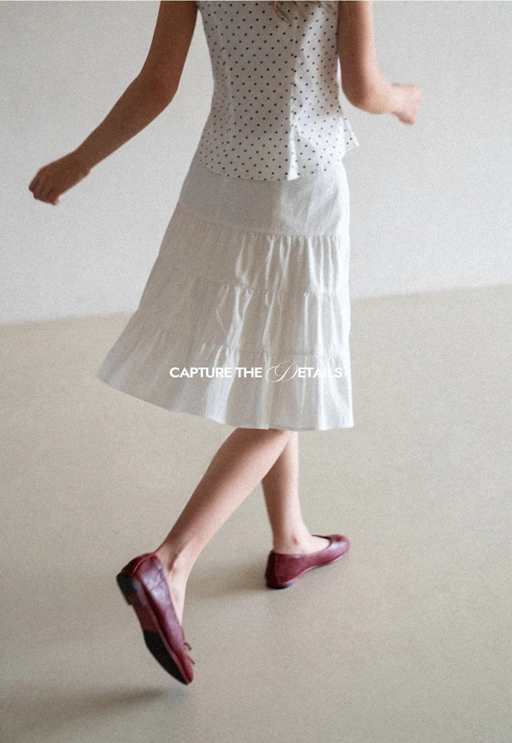 Tiered Ruffle Hem Skirt