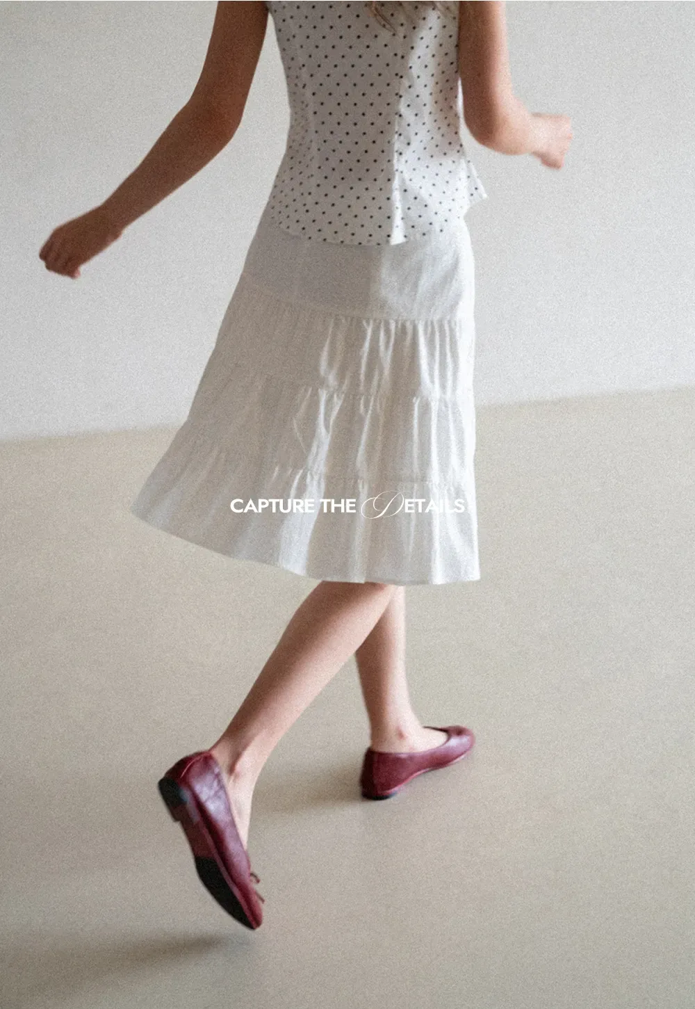 Tiered Ruffle Hem Skirt