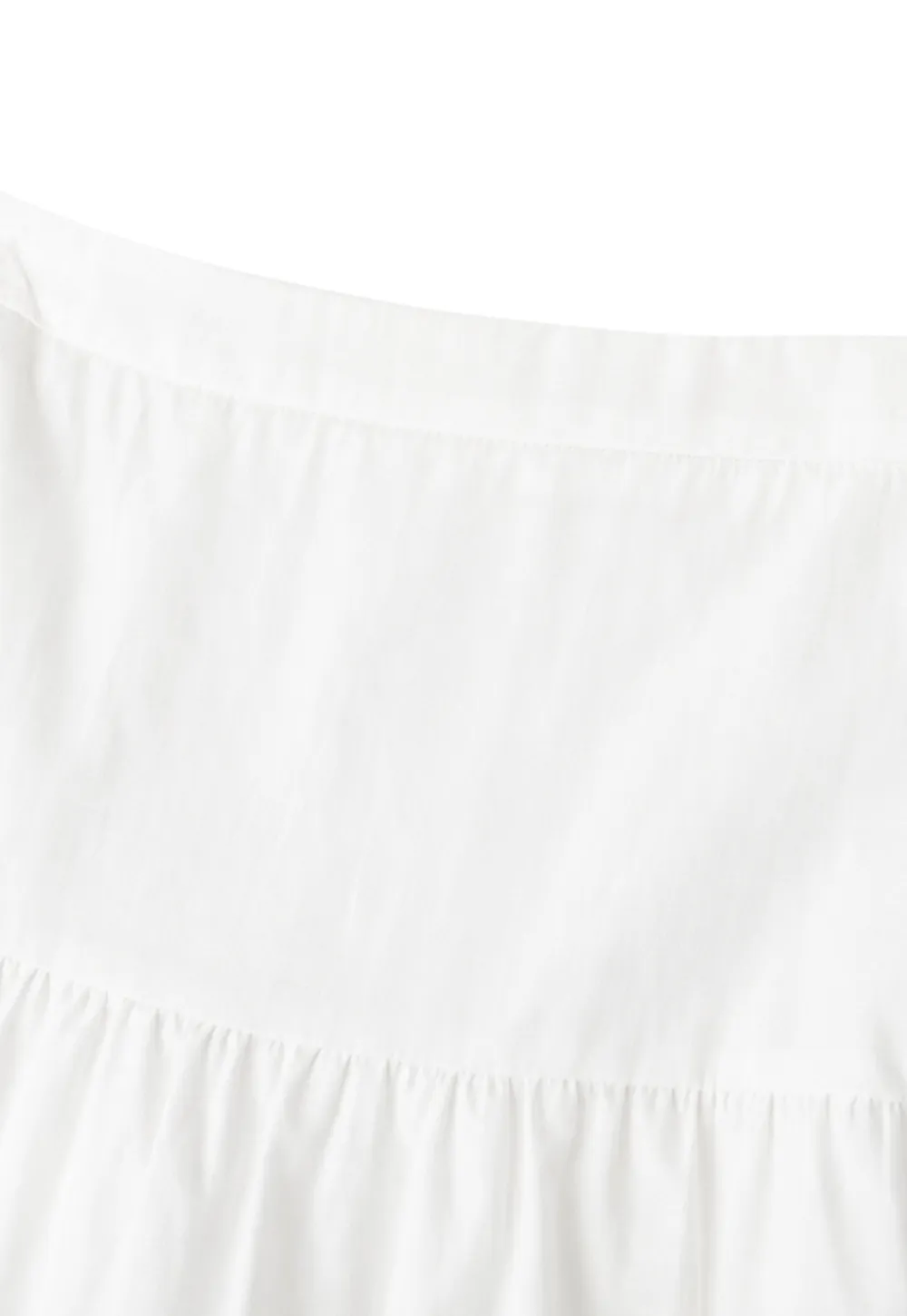 Tiered Ruffle Hem Skirt