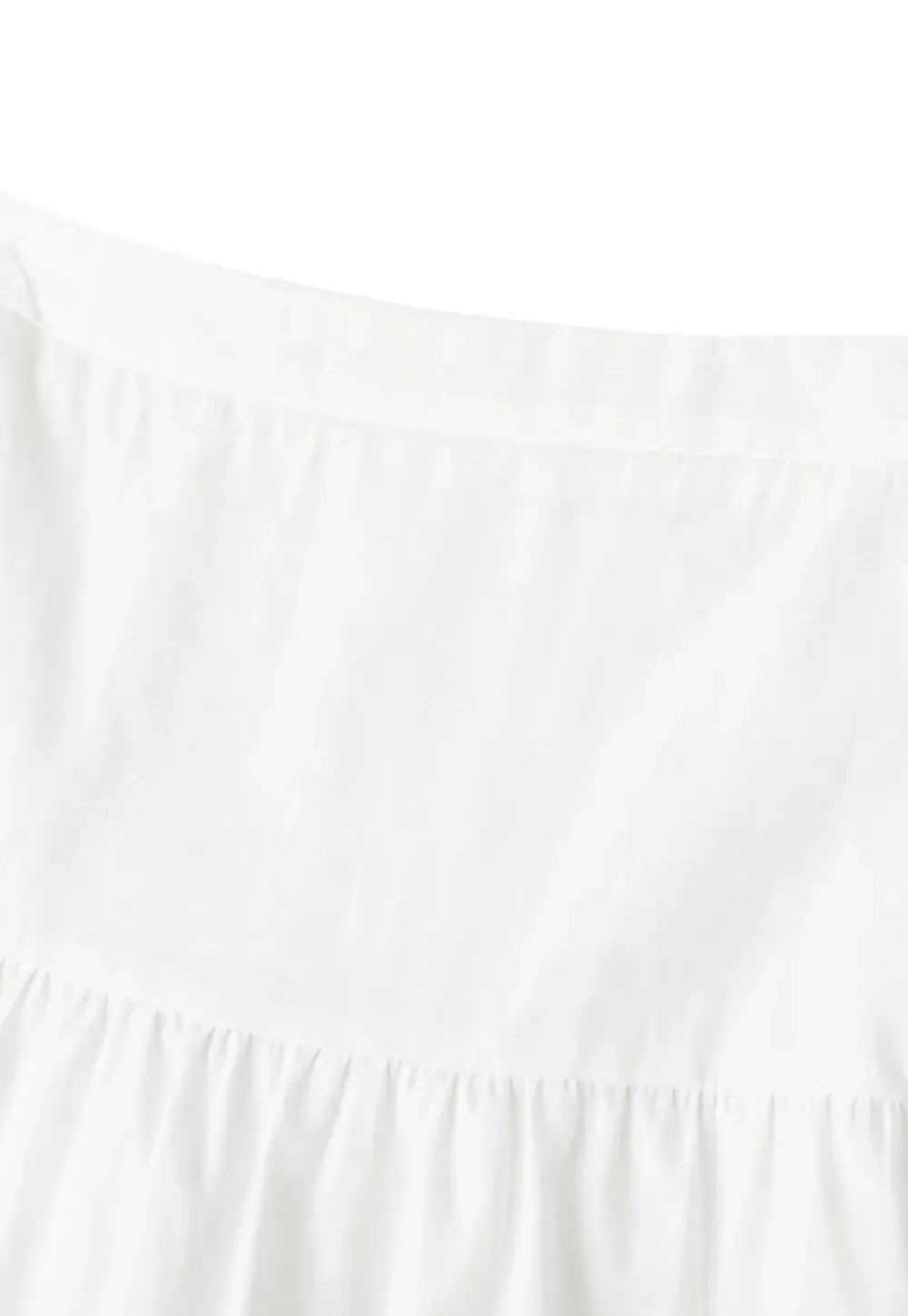 Tiered Ruffle Hem Skirt