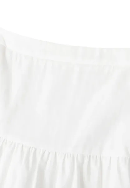 Tiered Ruffle Hem Skirt
