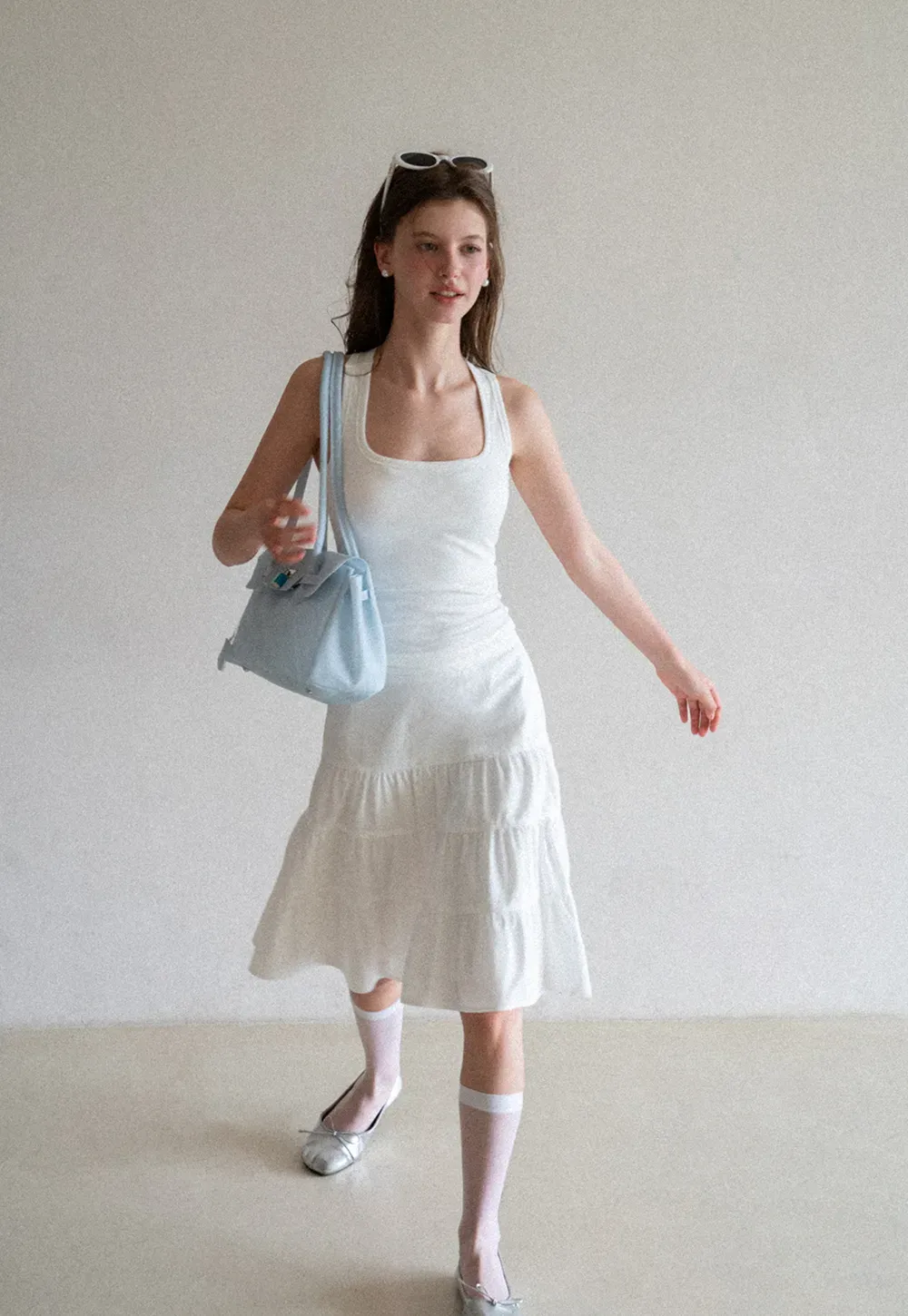Tiered Ruffle Hem Skirt