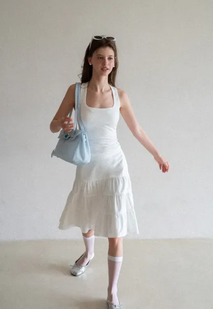 Tiered Ruffle Hem Skirt