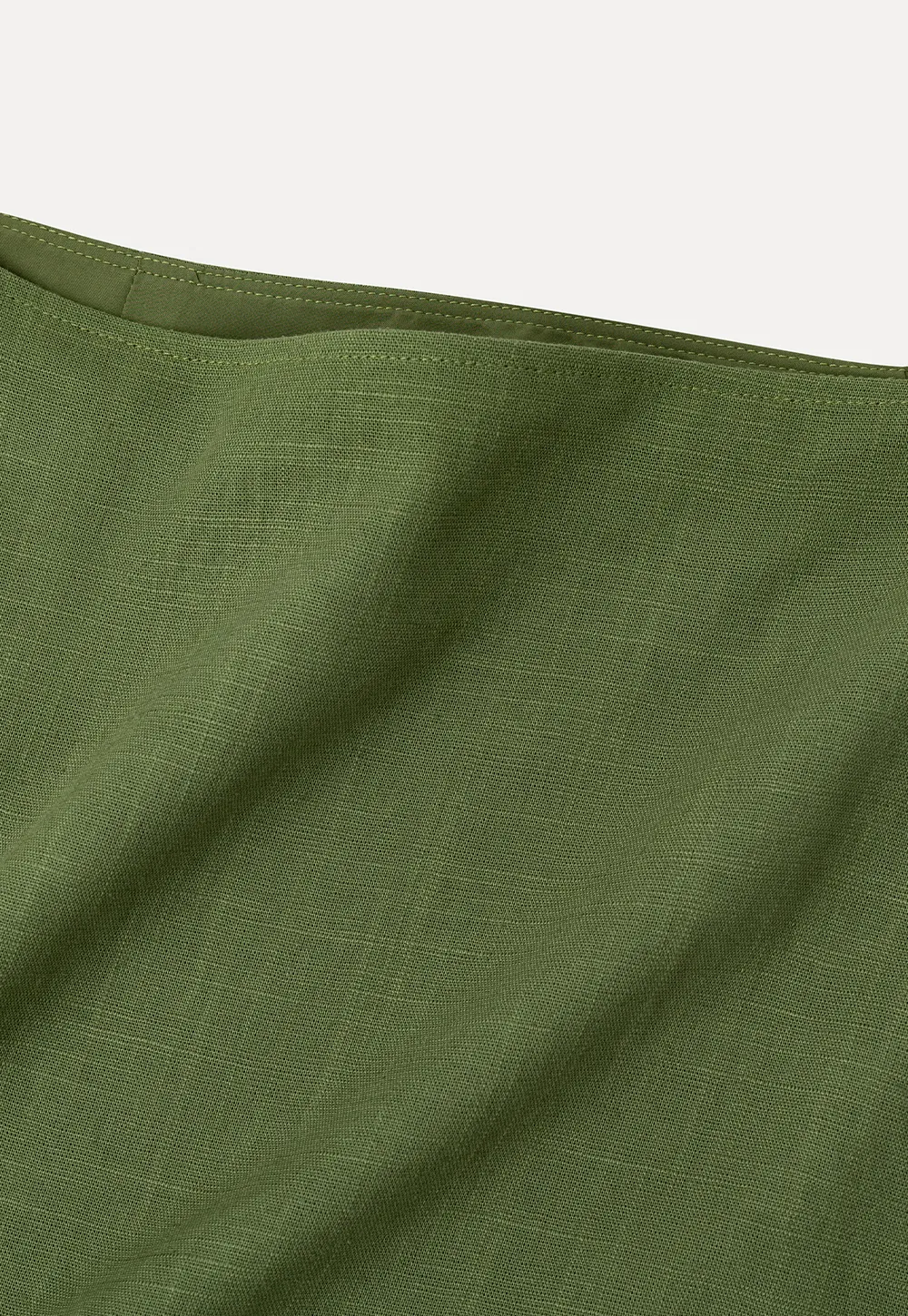 A-Line Midi Skirt with Clean Seam Detail