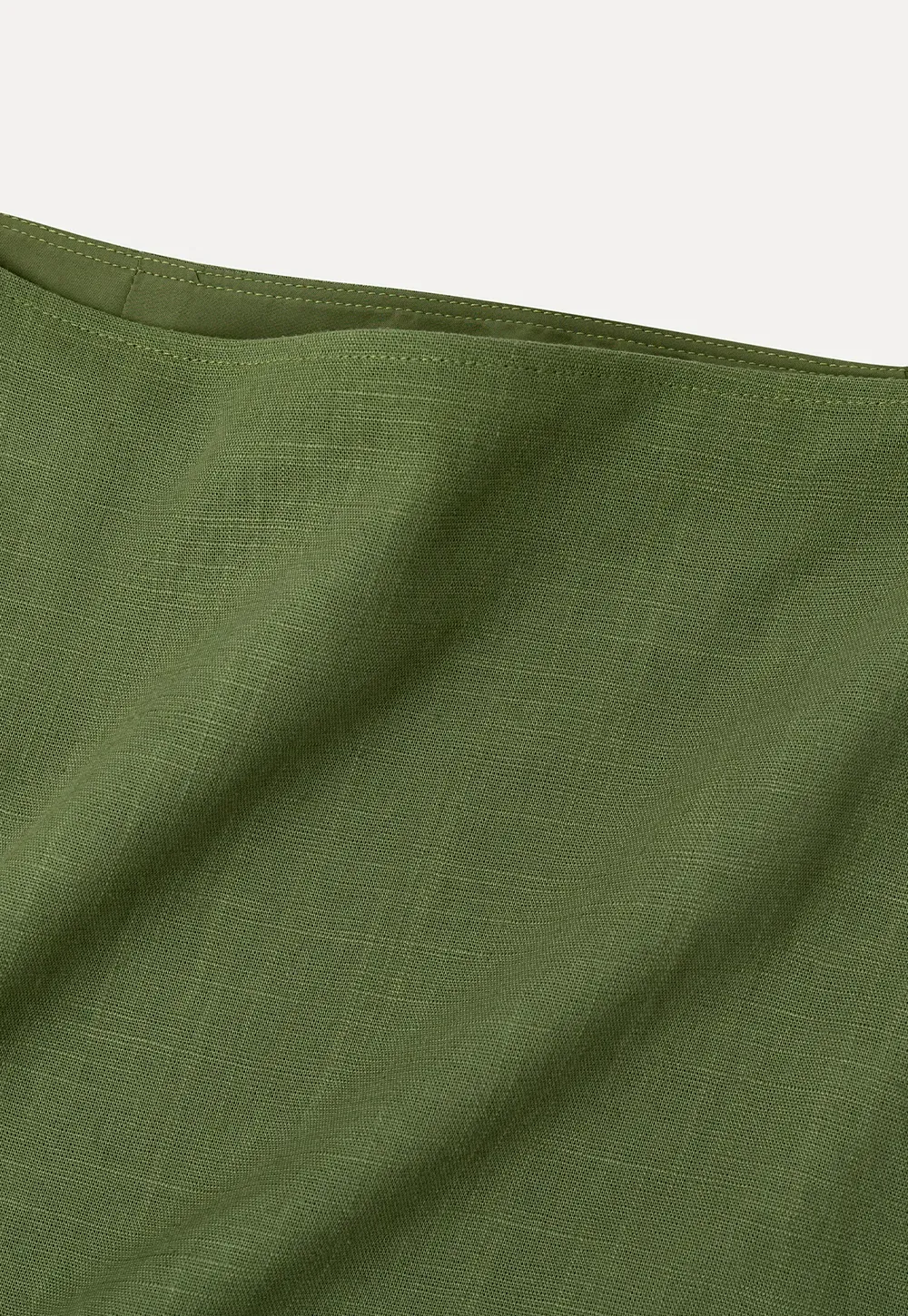 A-Line Midi Skirt with Clean Seam Detail