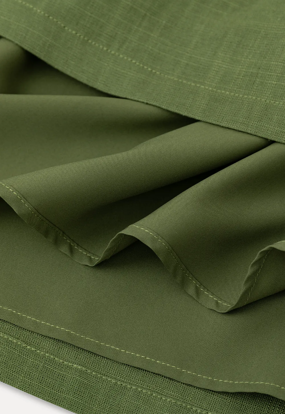 A-Line Midi Skirt with Clean Seam Detail