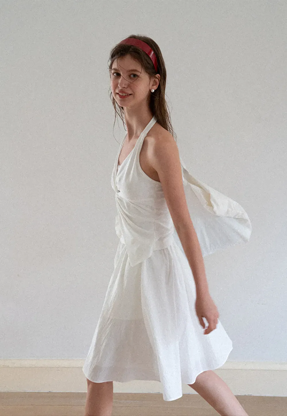 High Waist A Line Skirt