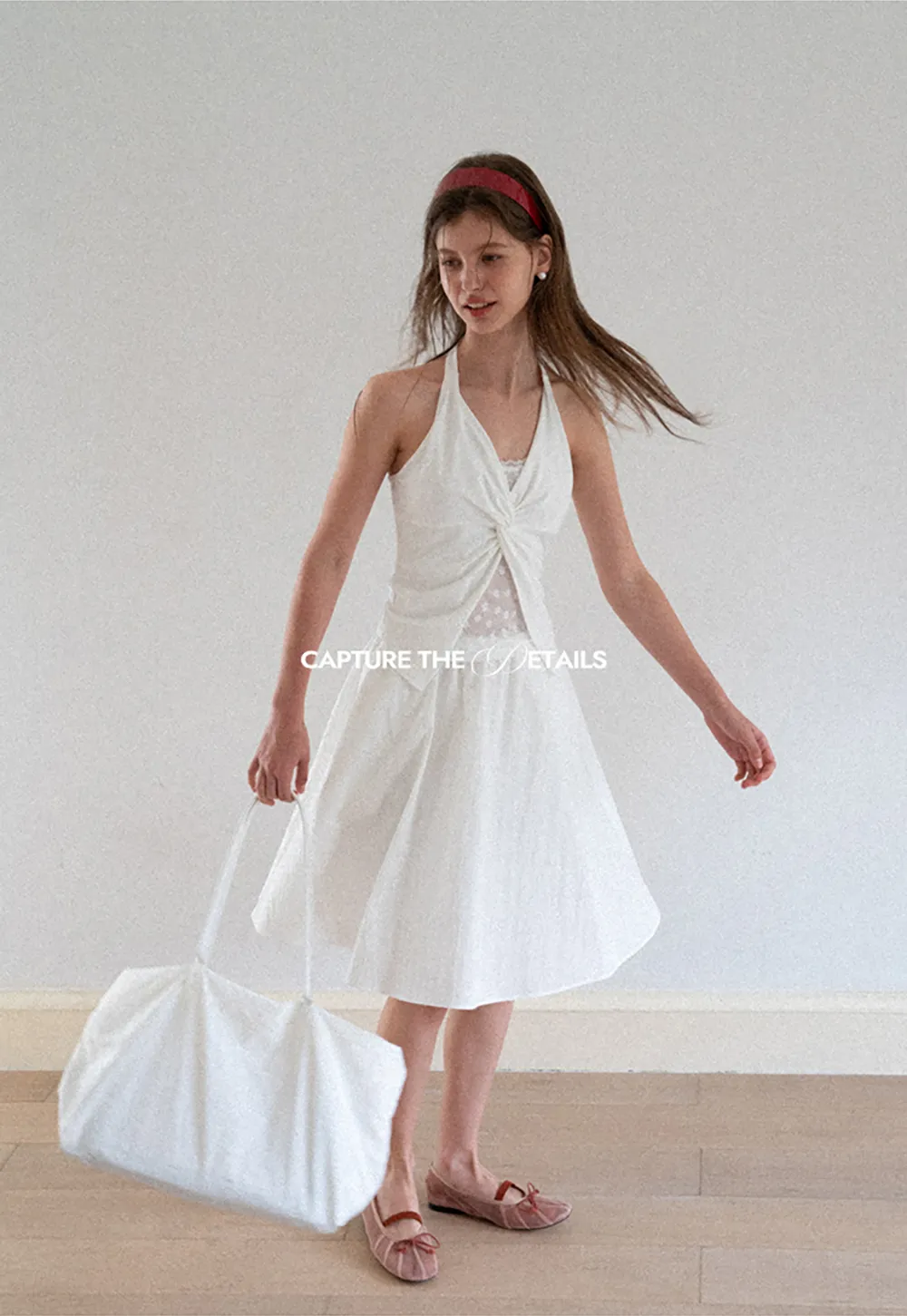 High Waist A Line Skirt