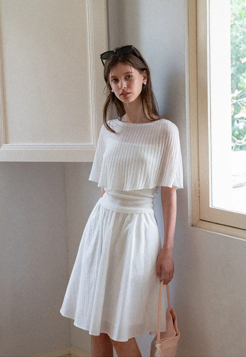 High Waist A Line Skirt