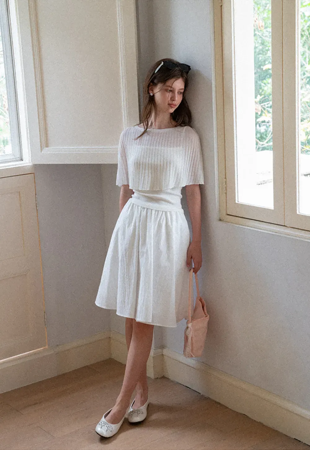 High Waist A Line Skirt