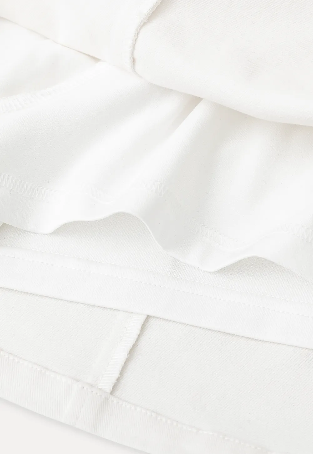 High Waist A Line Skirt with Front Patch Pockets