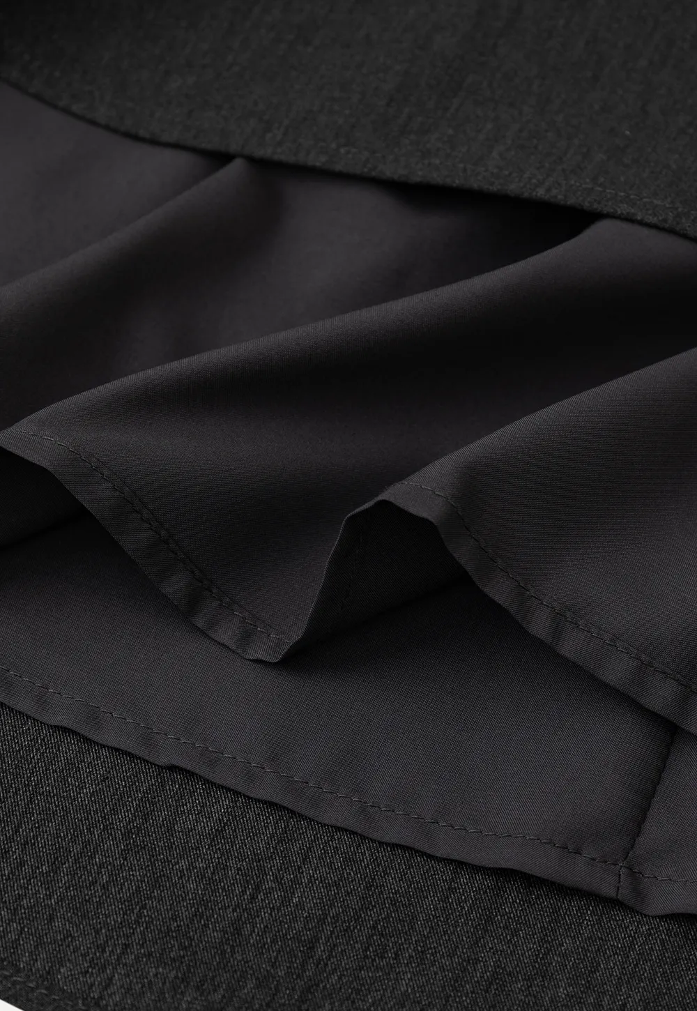 Twisted Waist Asymmetric Skirt