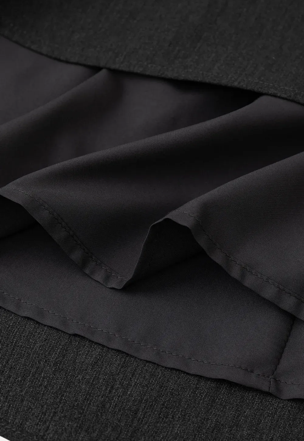 Twisted Waist Asymmetric Skirt