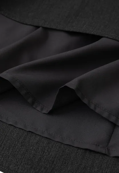 Twisted Waist Asymmetric Skirt