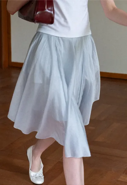 Layered A Line Skirt