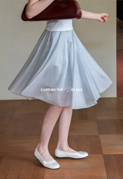 Layered A Line Skirt