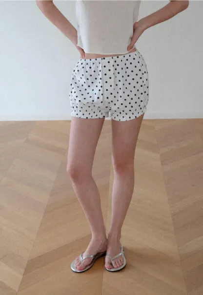 Polka Dot Wrap Skirt