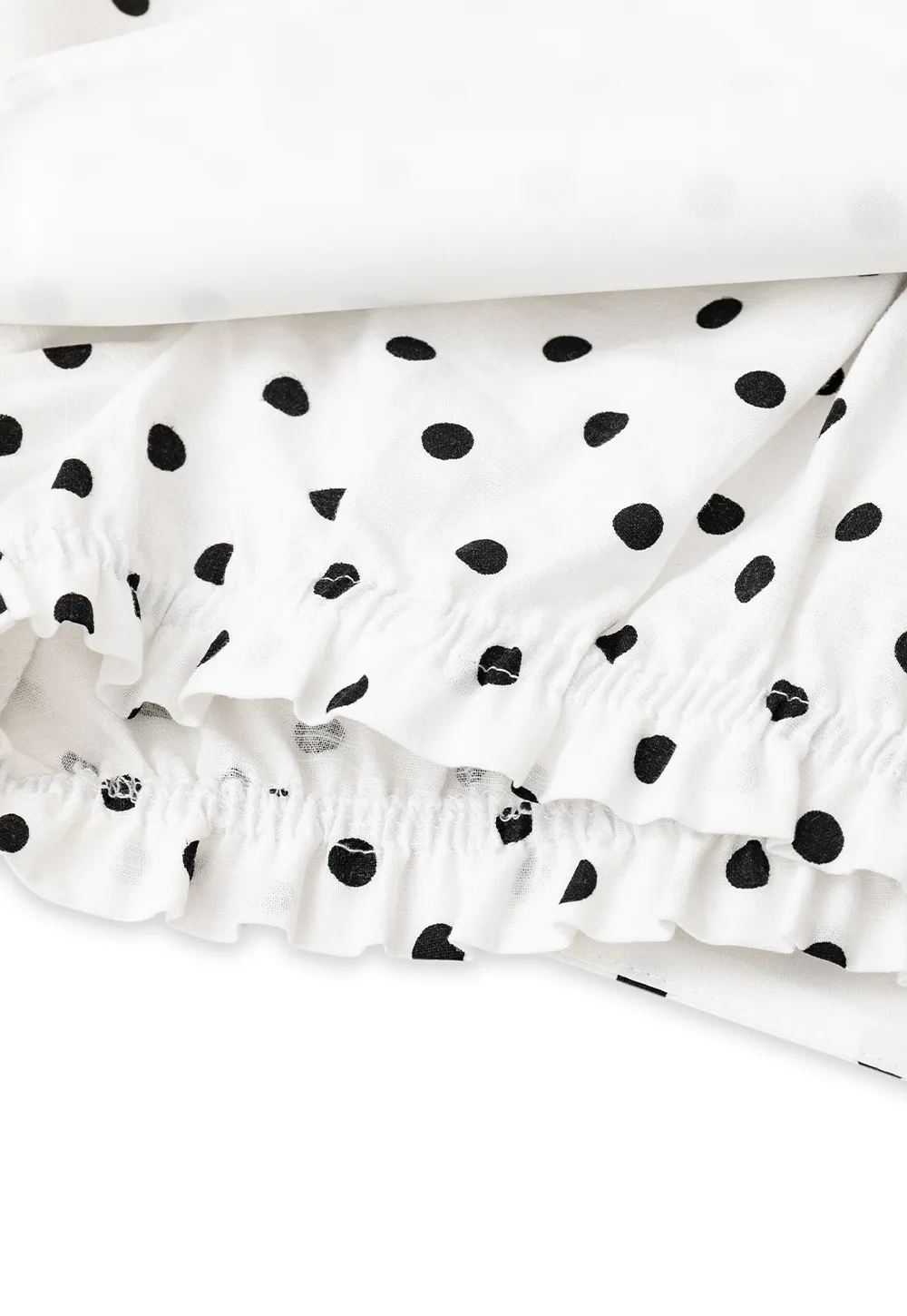 Polka Dot Wrap Skirt