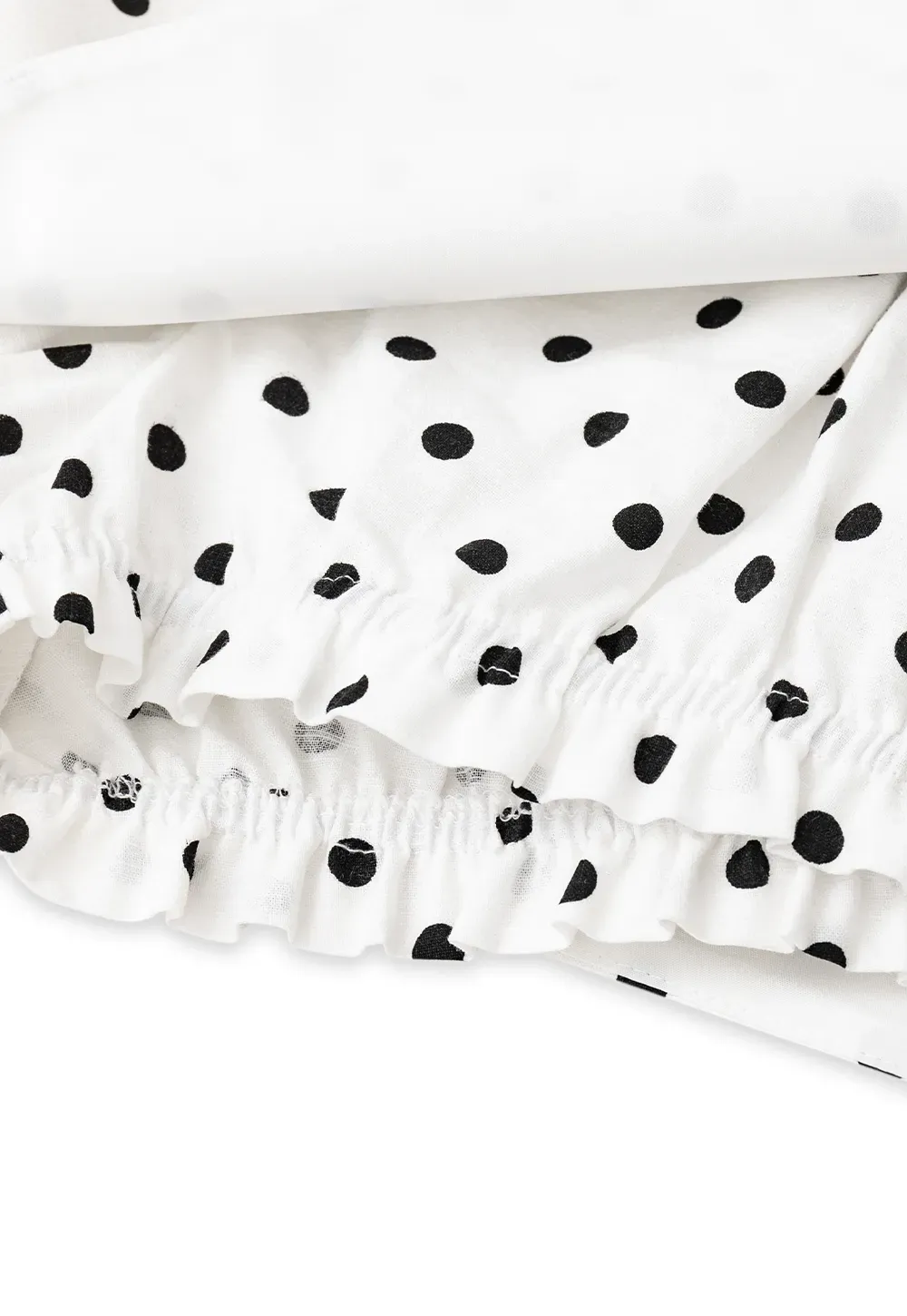 Polka Dot Wrap Skirt