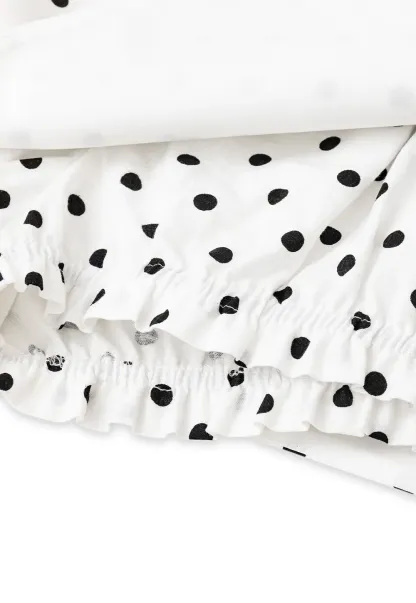 Polka Dot Wrap Skirt