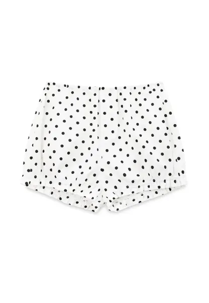 Polka Dot Wrap Skirt