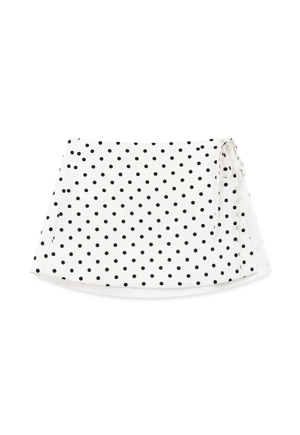 Polka Dot Wrap Skirt