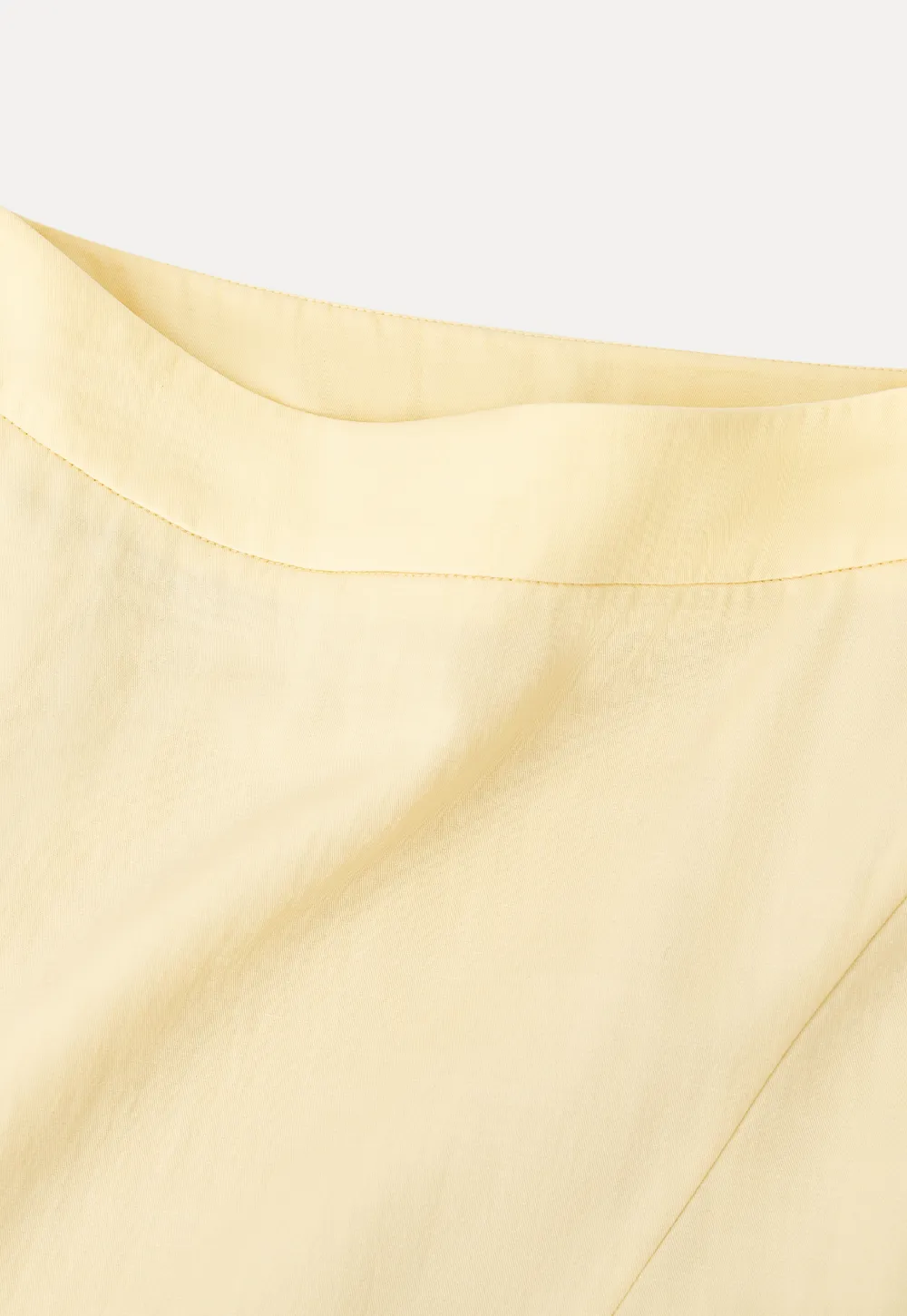 Asymmetrical Hem Flowing Midi Skirt
