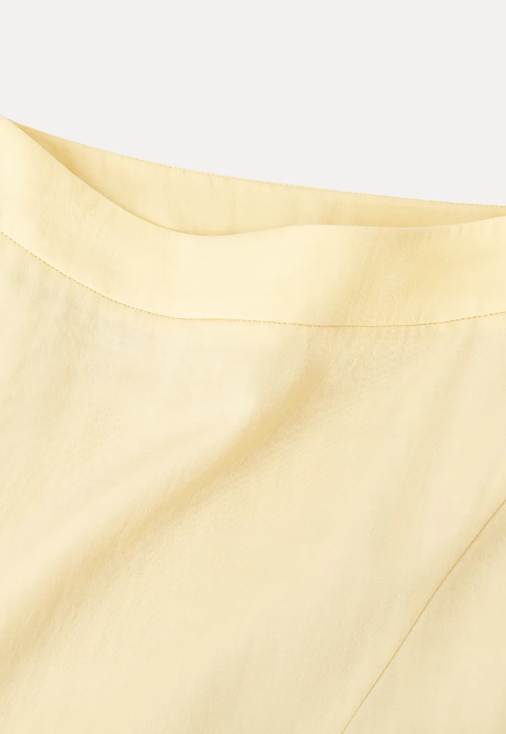 Asymmetrical Hem Flowing Midi Skirt