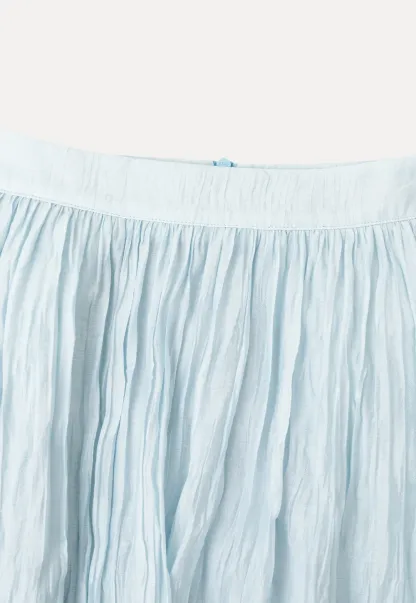 Lace Trim A Line Skirt