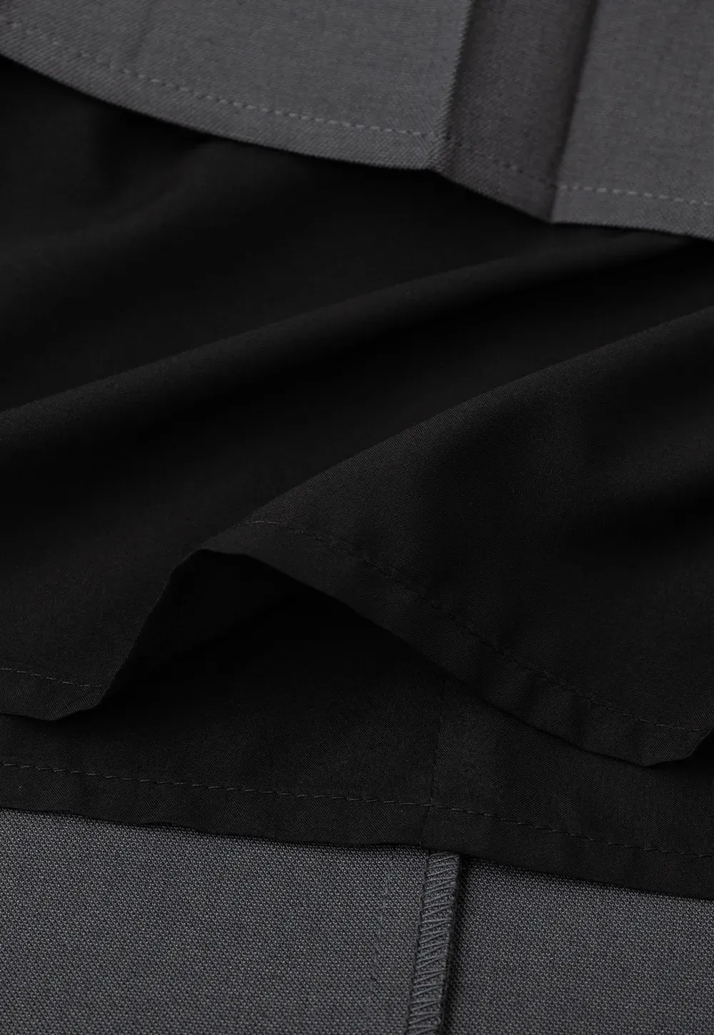 Pleated High Waist Drawstring Skirt