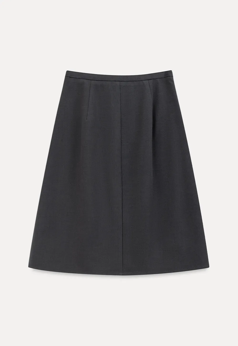 Pleated High Waist Drawstring Skirt