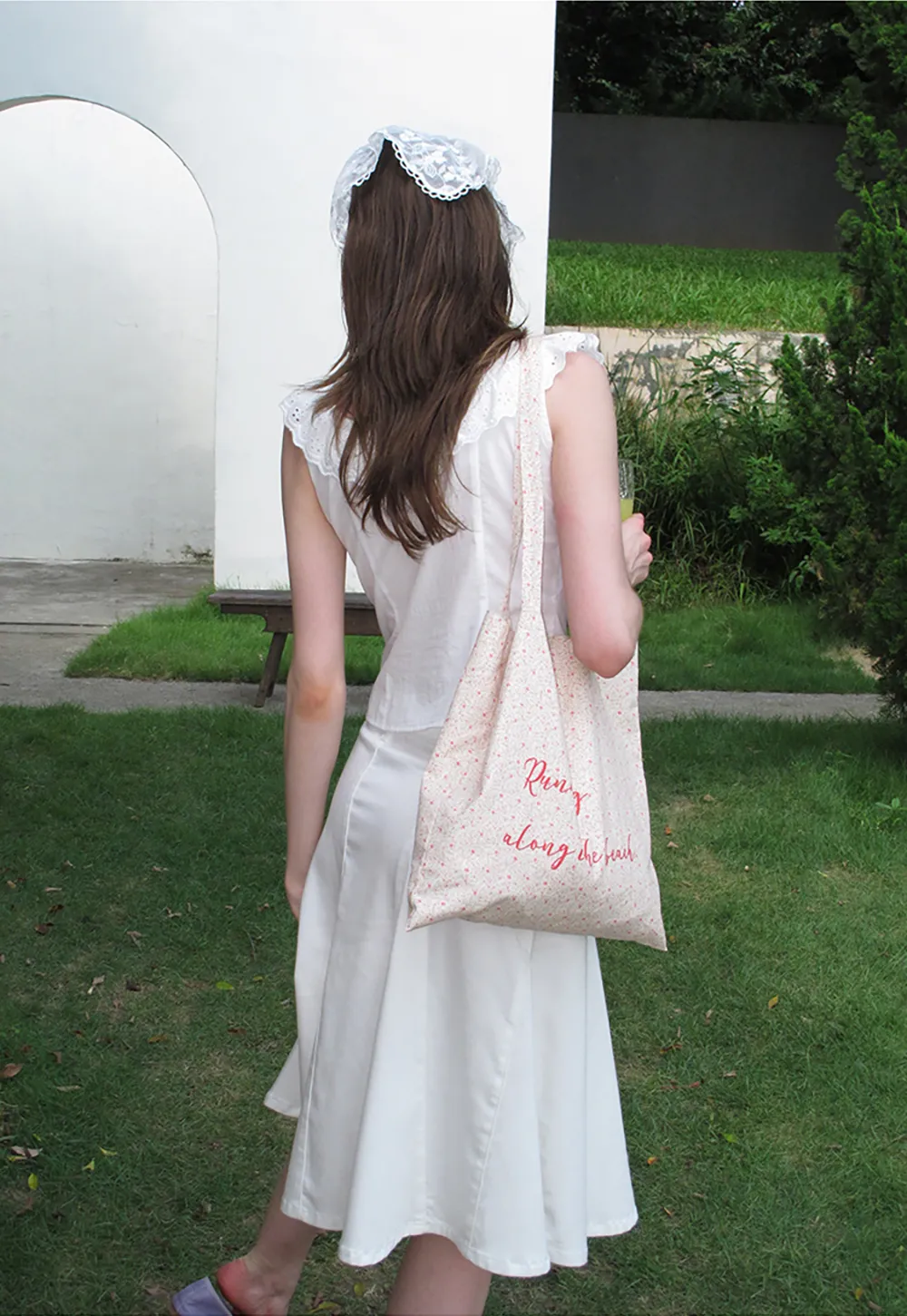 High Waist A Line Flared Skirt