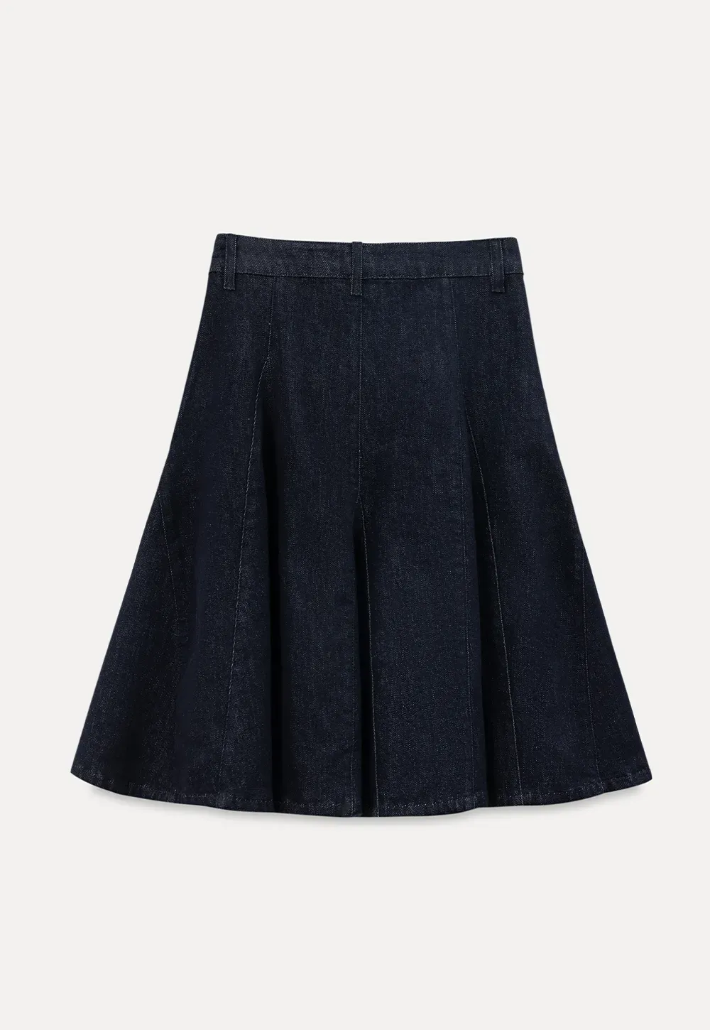 High Waist A Line Flared Skirt