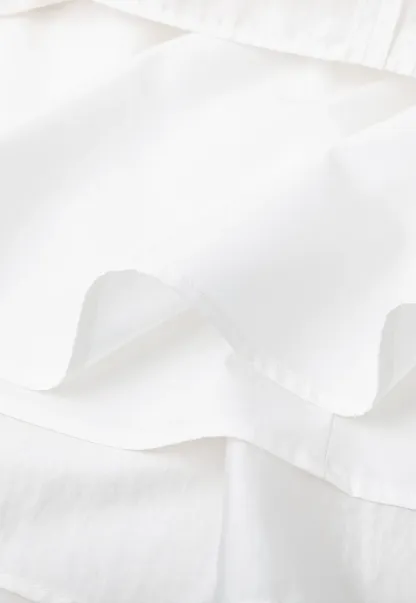 Pleated A-Line Skirt