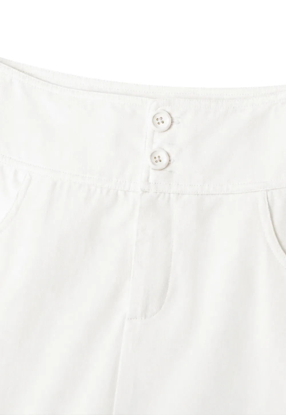 High Waist A Line Skirt with Front Pleats