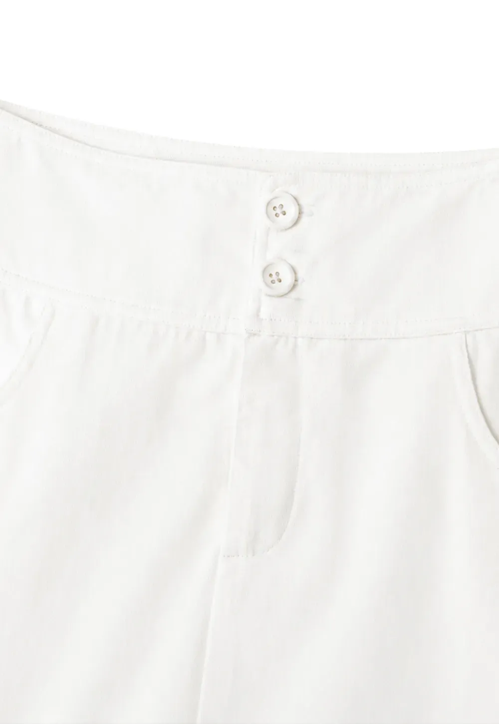 High Waist A Line Skirt with Front Pleats