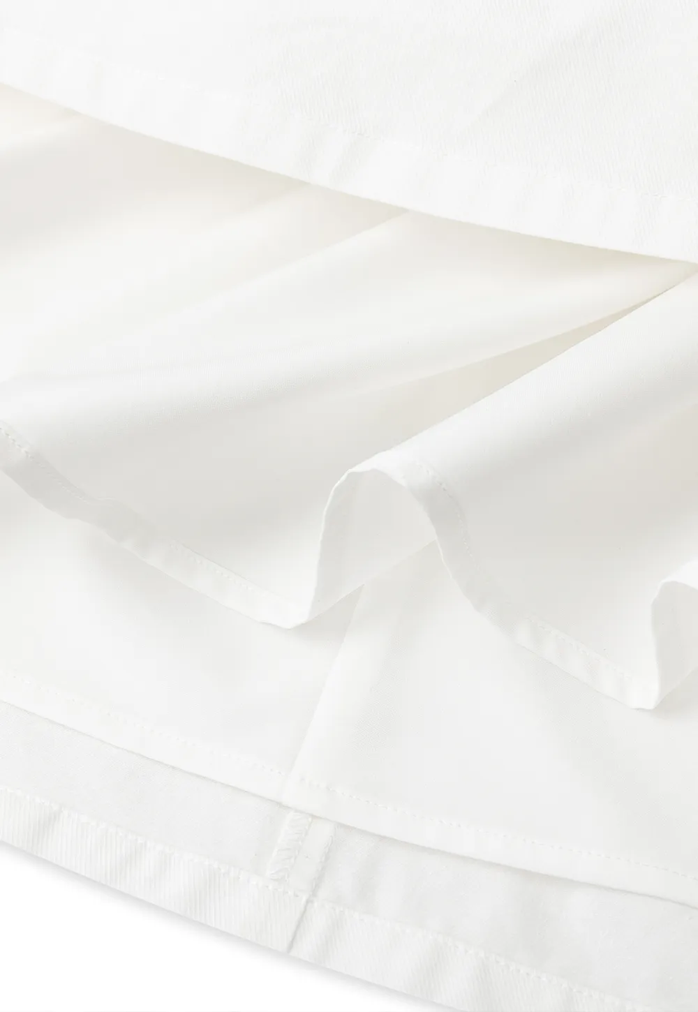 High Waist A Line Skirt with Front Pleats